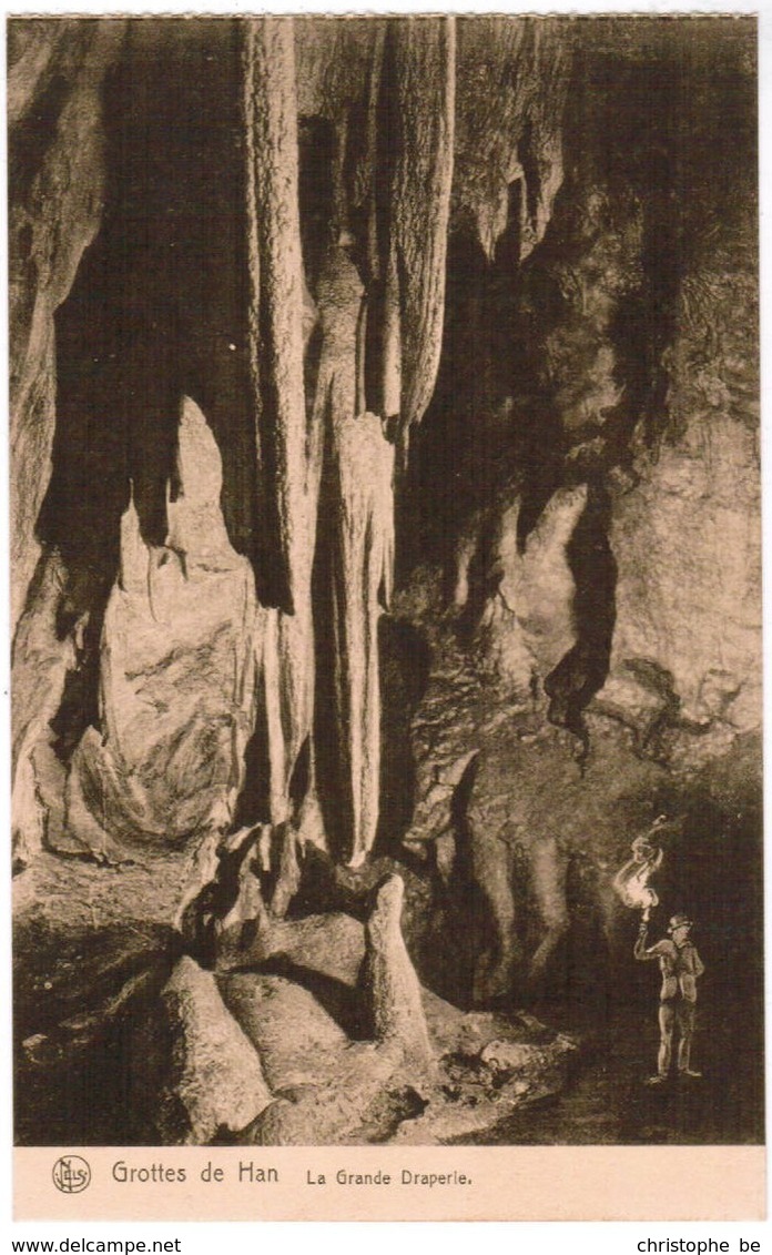 Grottes De Han, La Grande Draperie (pk41506) - Rochefort