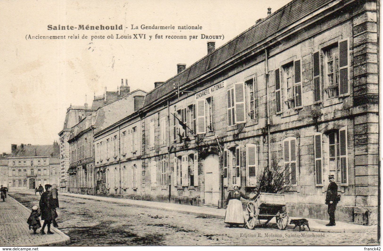 51. Sainte Menehould. La Gendarmerie Nationale - Sainte-Menehould