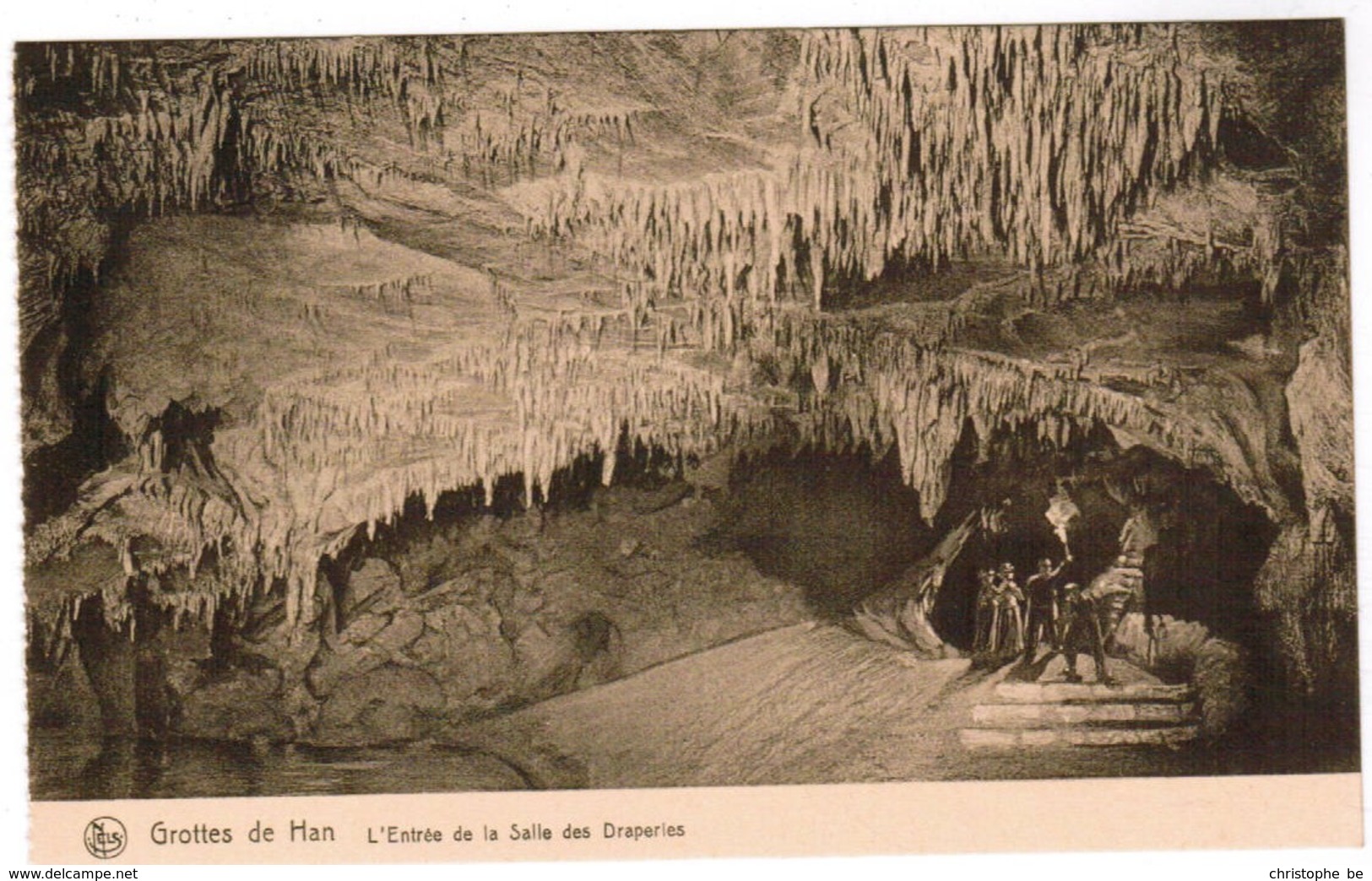 Grottes De Han, L'entrée De La Salle Des Draperies (pk41509) - Rochefort