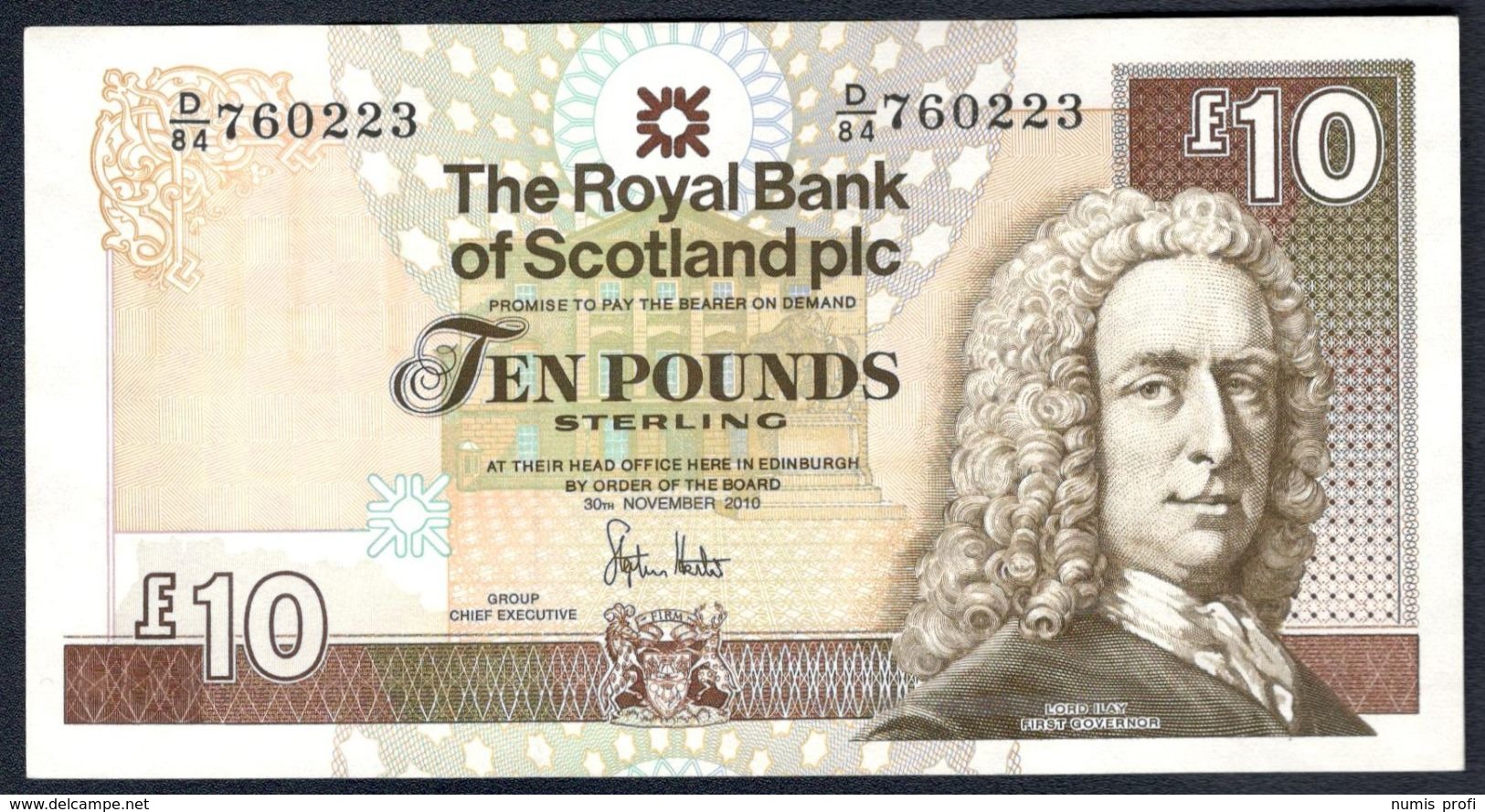 Scotland - 10 Pounds 2010 - Royal Bank Of Scotland - P353 - 10 Pounds
