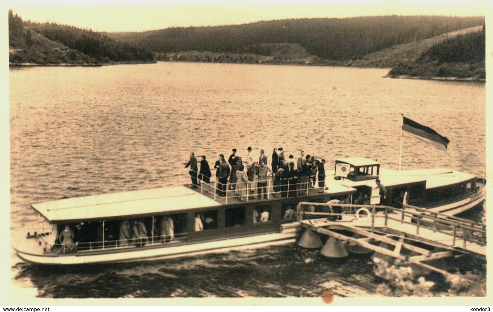 Schiffahrt Auf Dem Stausee. Bleilochtalsperre - Lobenstein