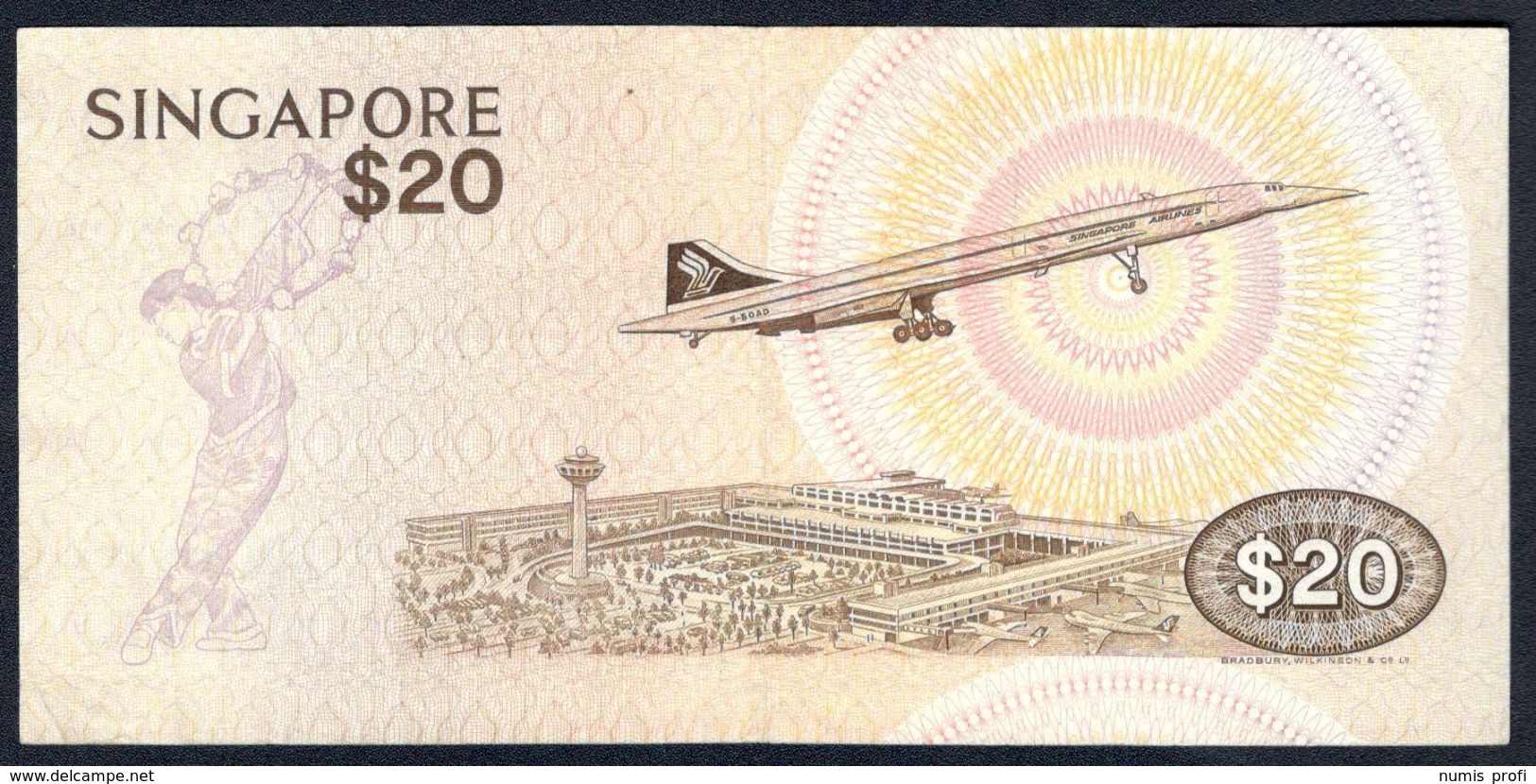 Singapore - 20 Dollars 1979 - P12 - Singapour