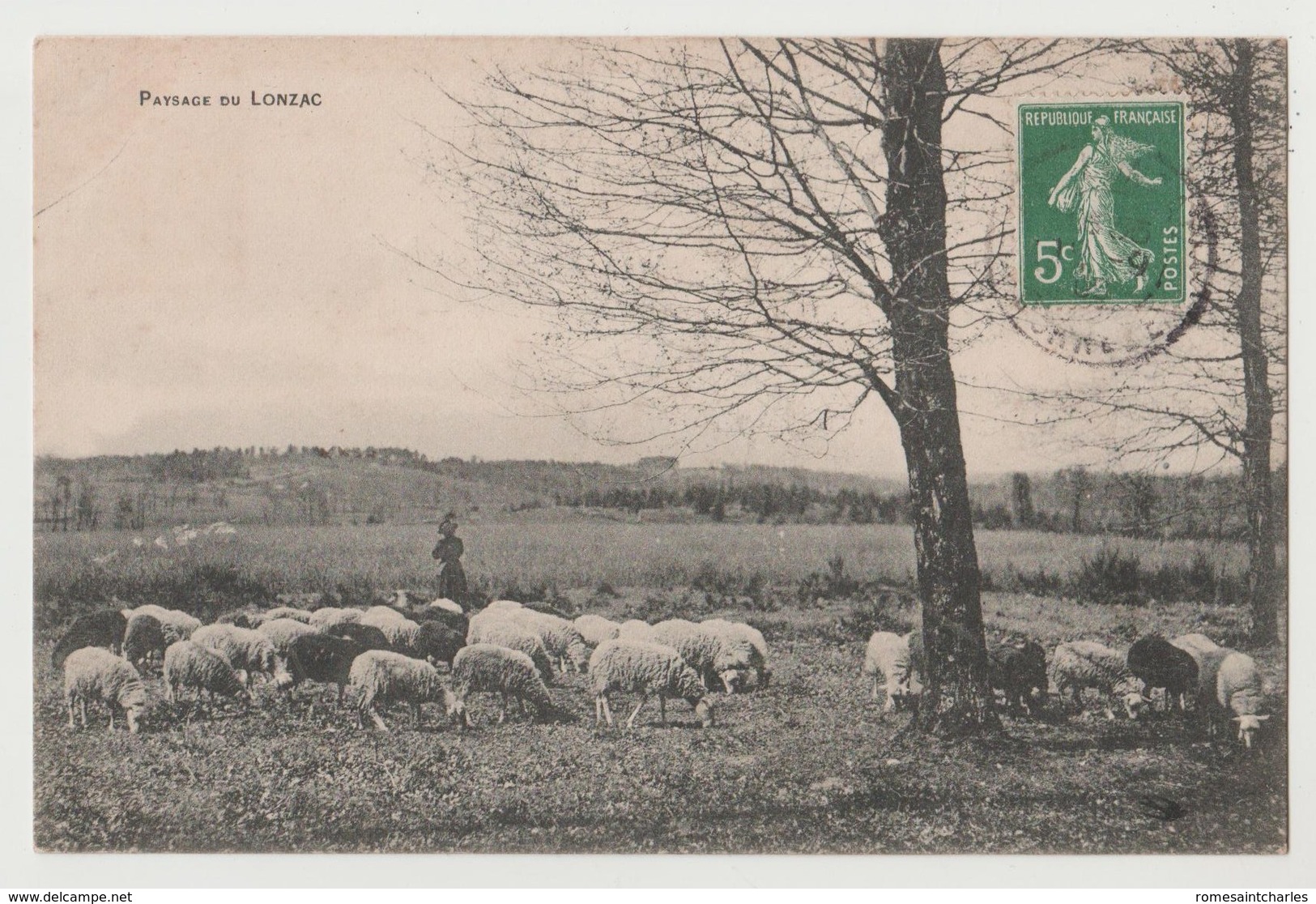 CPA Paysage Du LONZAC - Autres & Non Classés