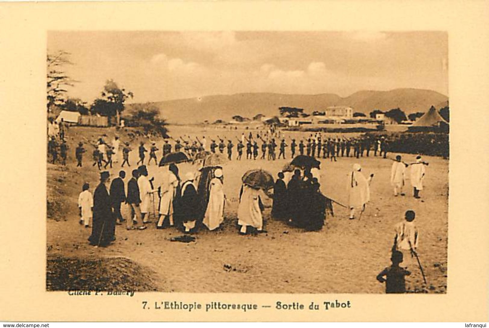 Pays Div-ref K874- Ethiopie - Ethiopia - L Ethiopie Pittoresque - Sortie Du Tabot   - Carte Bon Etat  - - Ethiopie