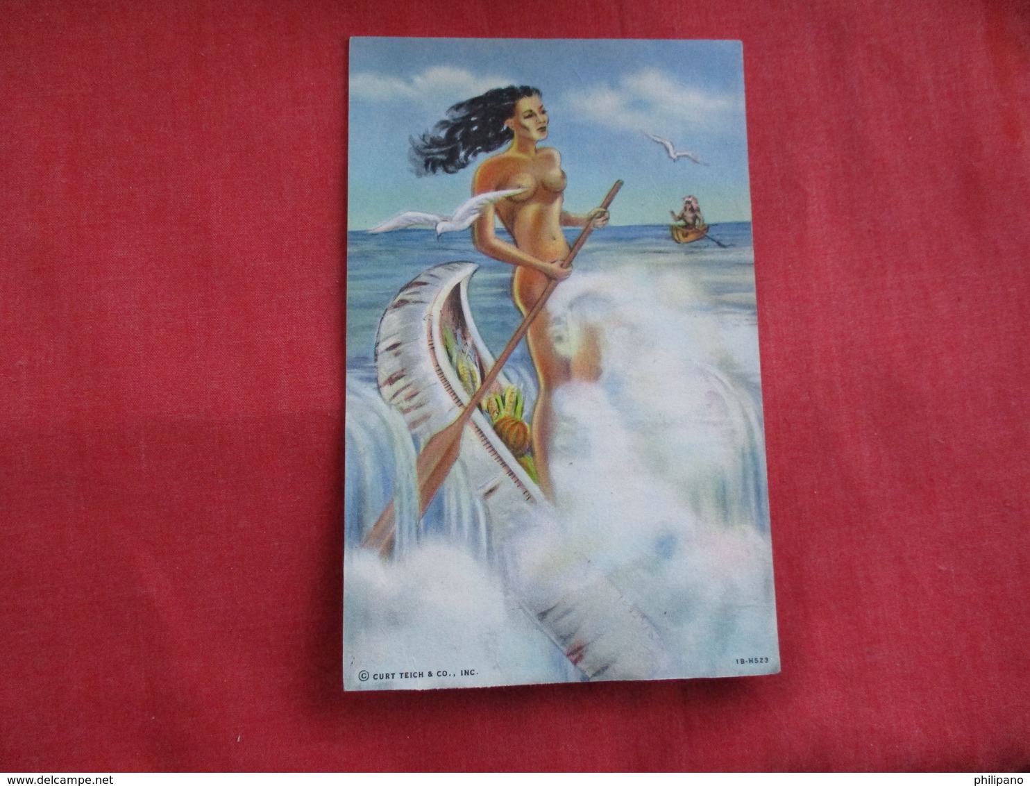 Topless Indian Maiden Niagara= Ref 2812 - Native Americans