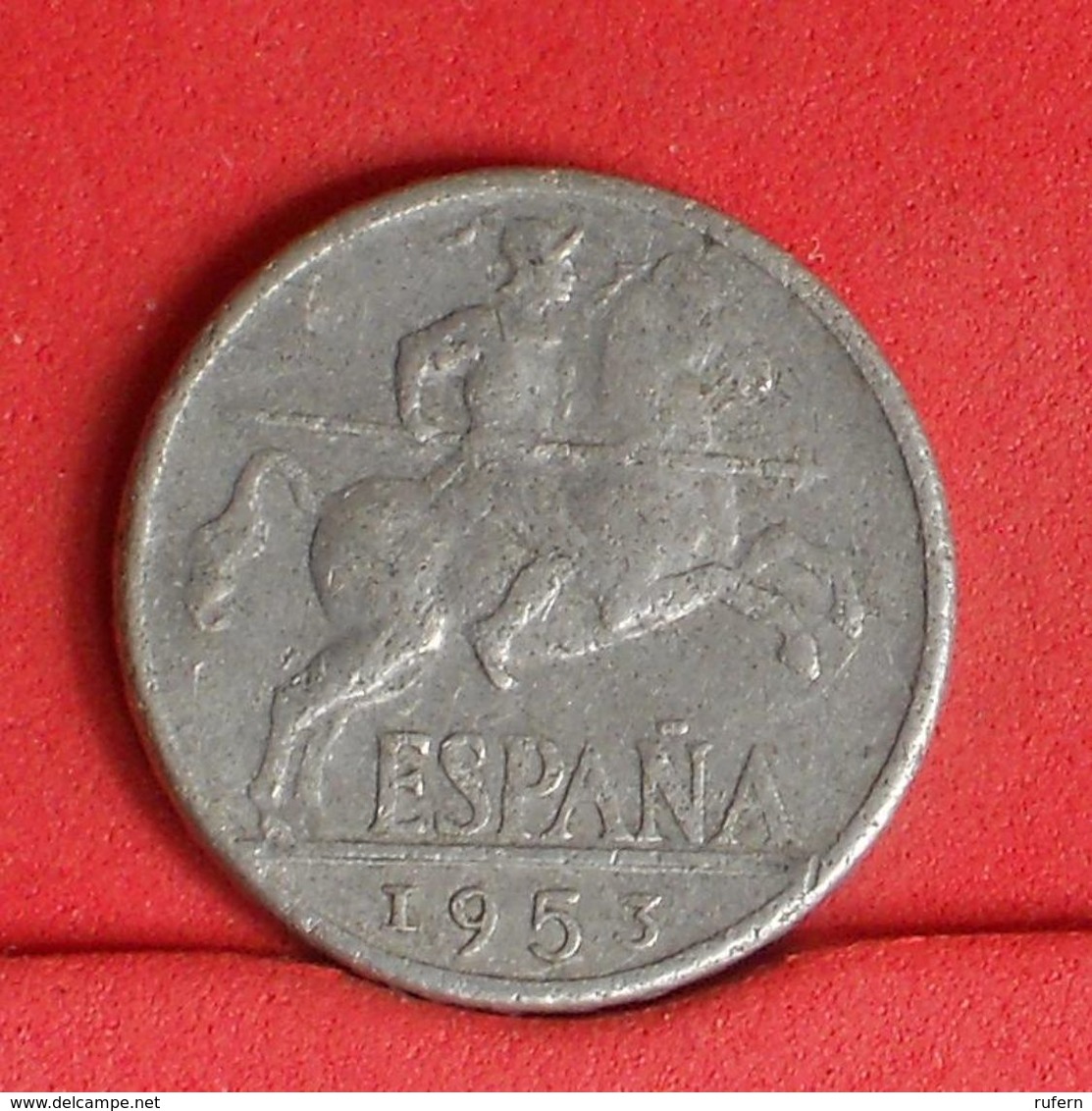 SPAIN 10 CENTIMOS 1953 -    KM# 766 - (Nº19901) - 10 Centimos