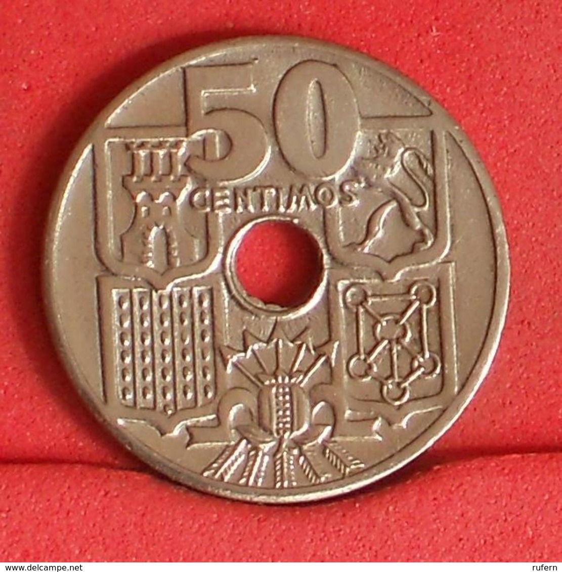 SPAIN 50 CENTIMOS 1949 51 -    KM# 777 - (Nº19905) - 50 Céntimos