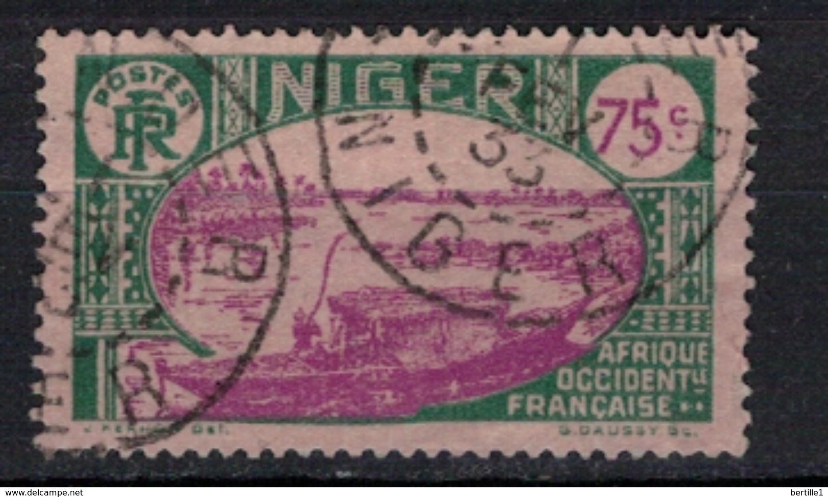 NIGER        N°  YVERT    43     ( 3 )      OBLITERE       ( SD ) - Used Stamps