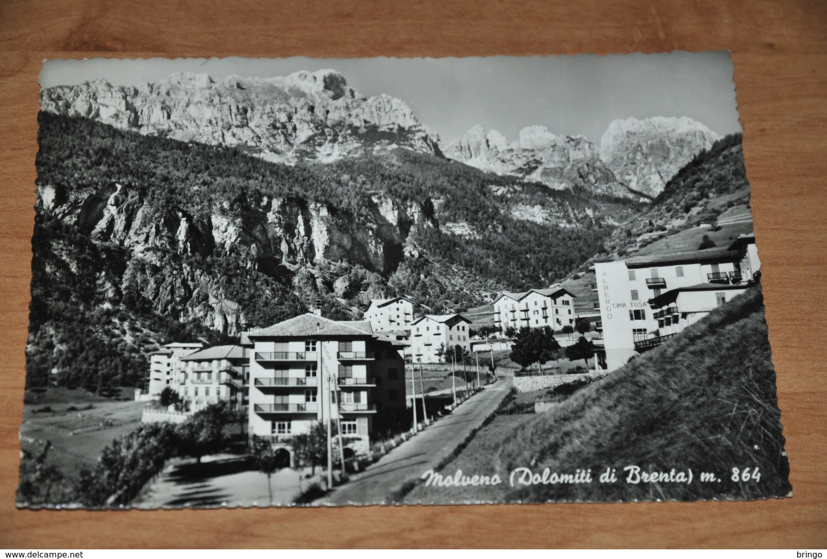 1322- Molveno / Albergo Cima Tosa - 1956 - Trento