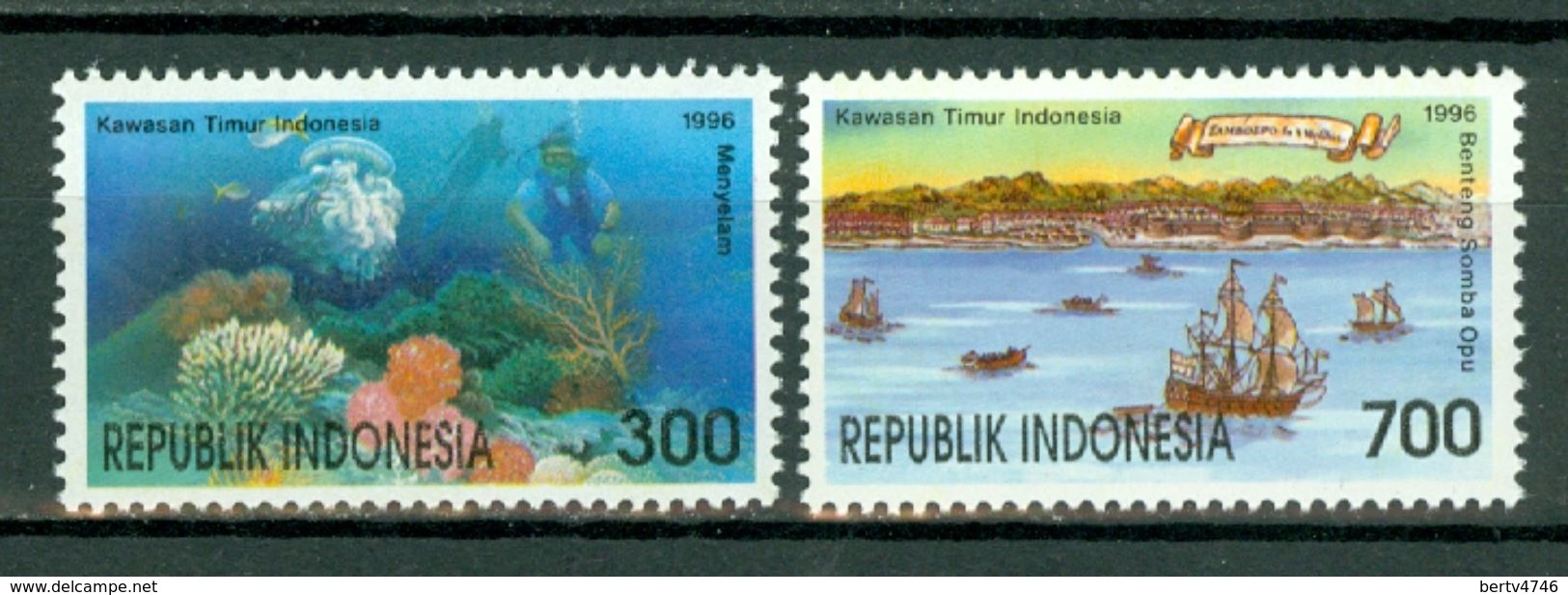 Indonesia 1996  ZB 1745/46**,  Yv. 1494/95** MNH - Indonesia