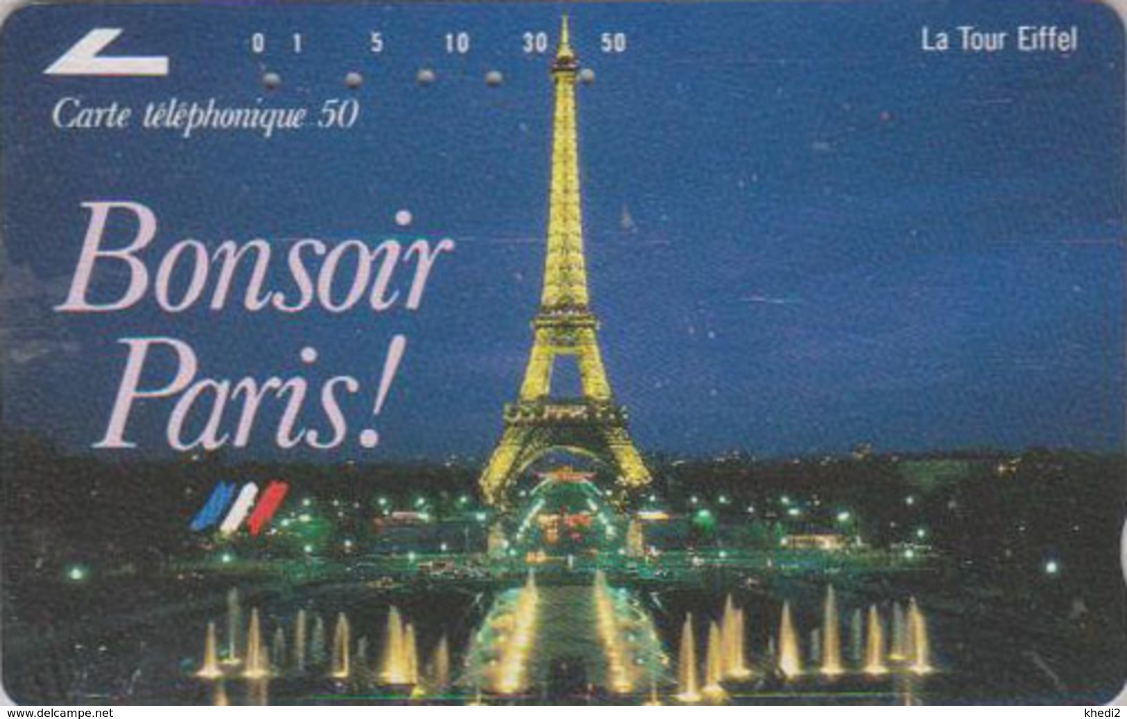 Télécarte Ancienne Japon / 110-011 - FRANCE - PARIS TOUR EIFFEL  Japan Phonecard - Site 131 - Paisajes