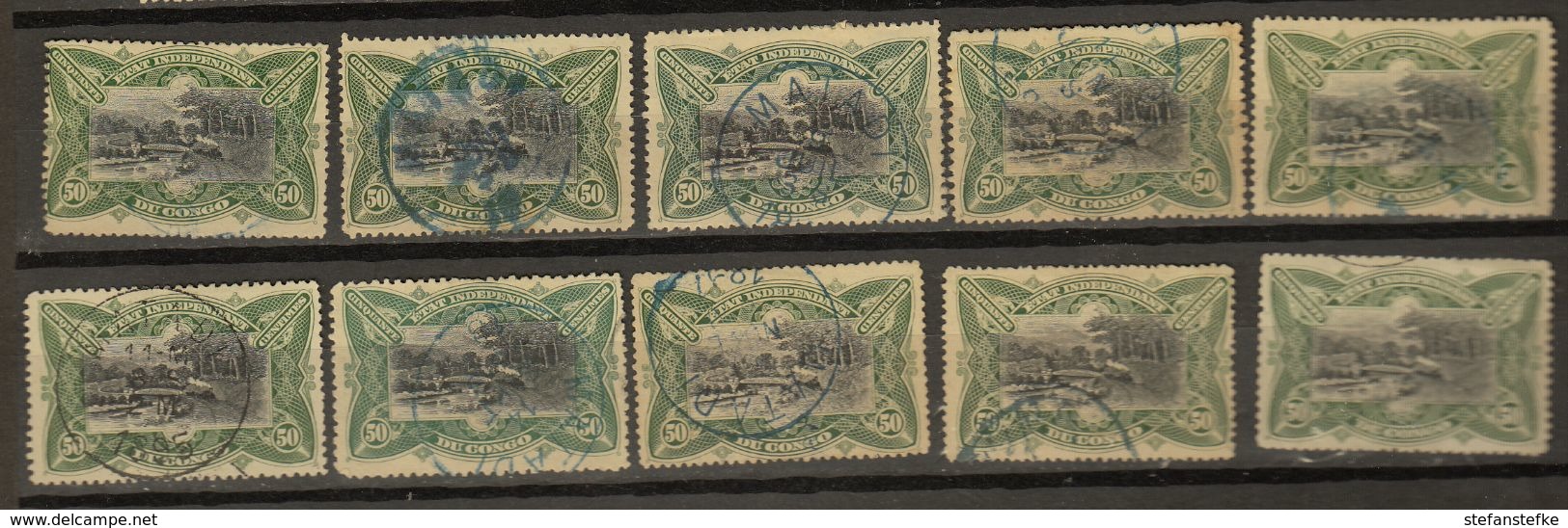 Congo Belge Ocb Nr : 24 Used  (zie  Scan) Lot - Used Stamps