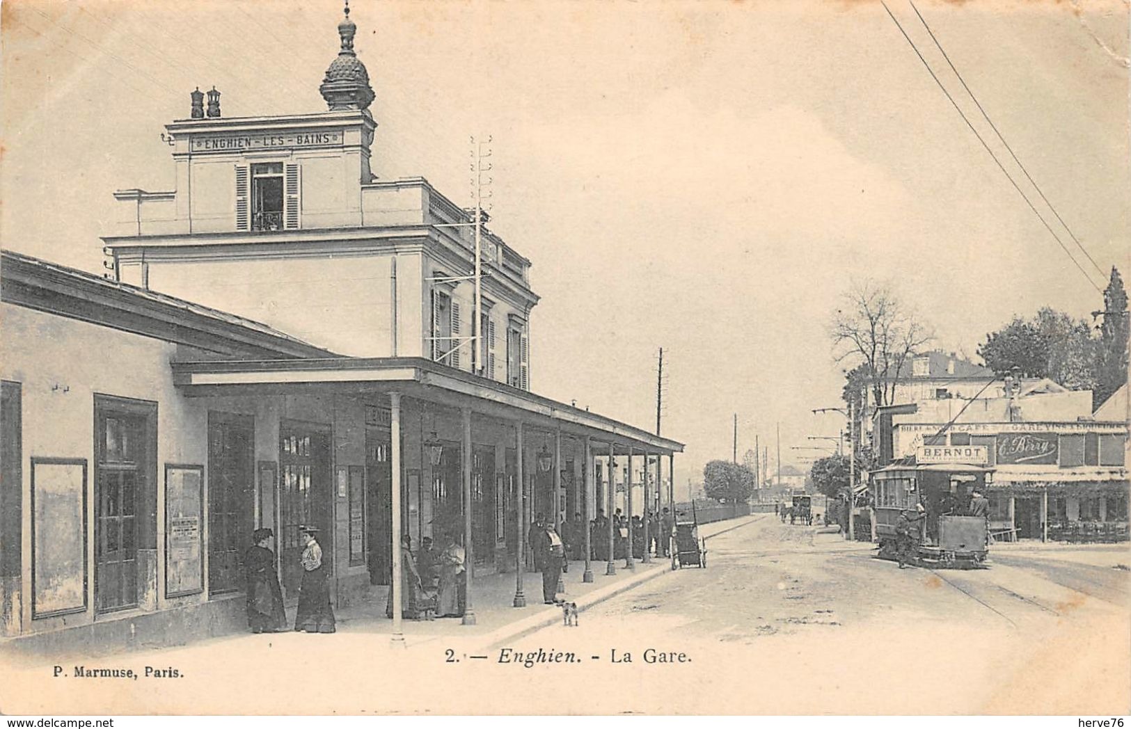 ENGHIEN LES BAINS - La Gare - Enghien Les Bains