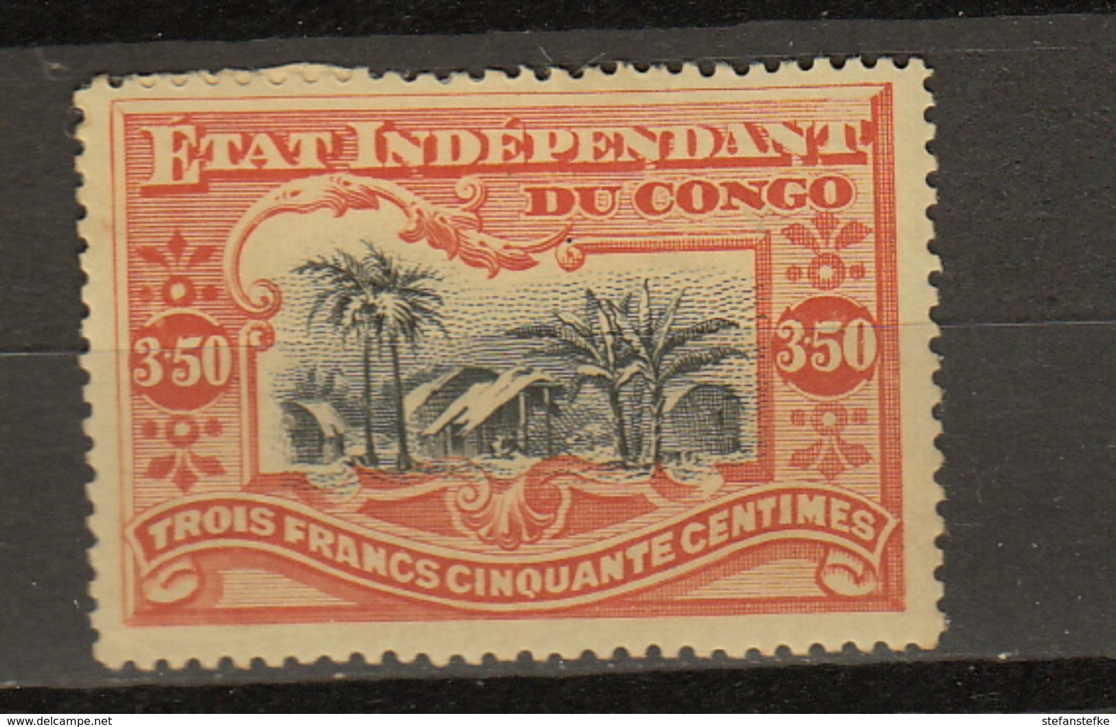 Congo Belge Ocb Nr : 27 * MH Heavy  (zie  Scan) - Unused Stamps