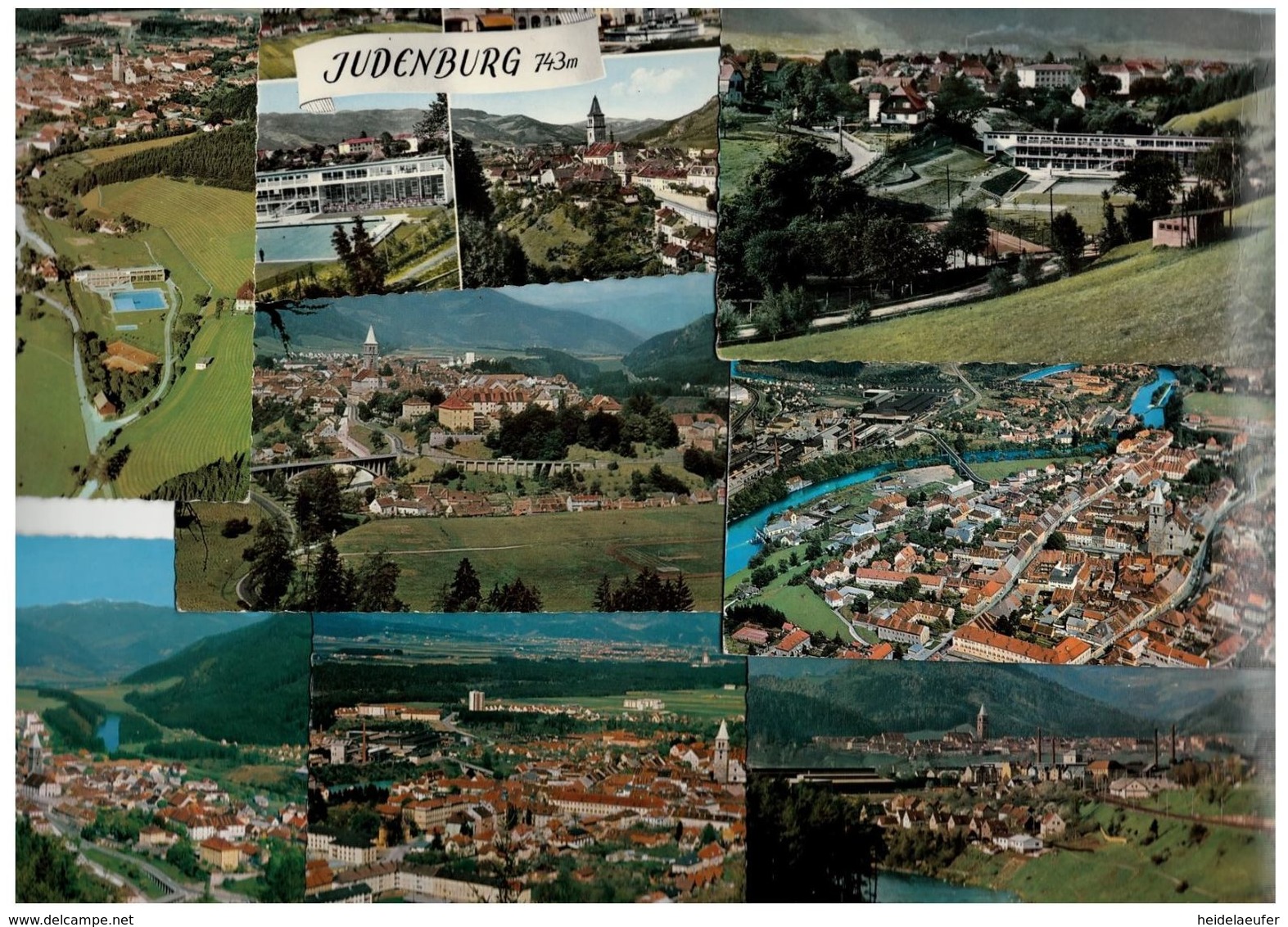 8 Ak Judenburg, Ungelaufern, Um 1980 (17m) - Judenburg