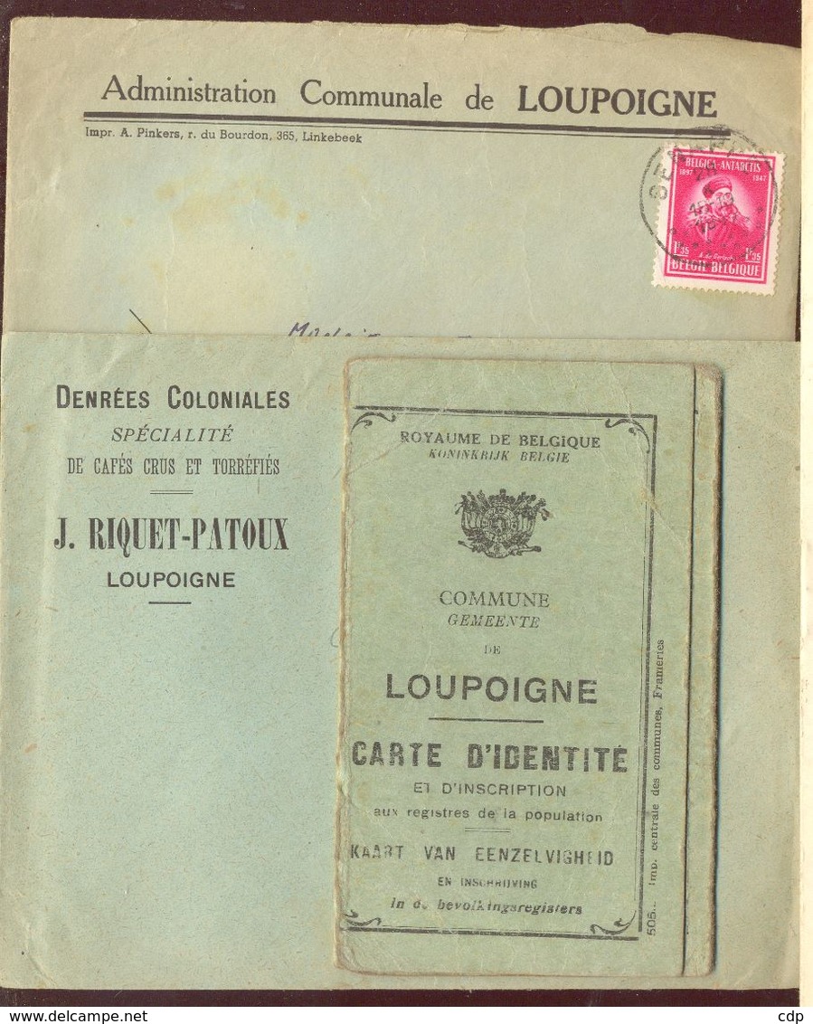 3 Anciens Documents Loupoigne (genappe) - Zonder Classificatie