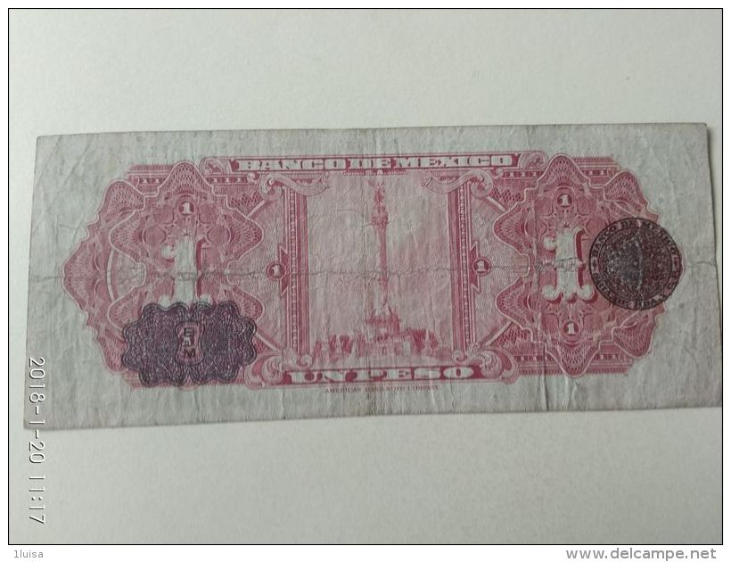 1 Peso 1950 - Messico