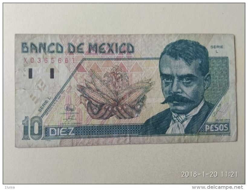 10 Pesos 1994 - Mexico