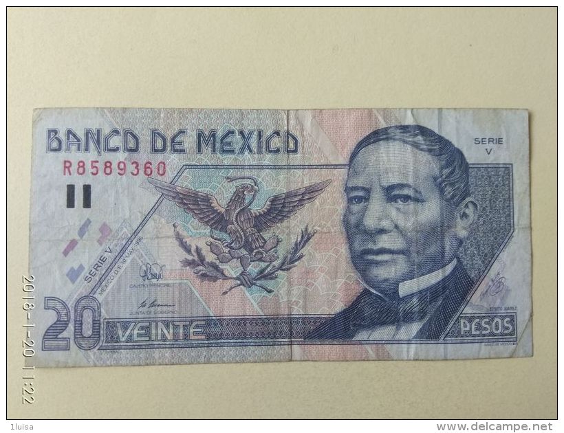 20 Pesos 1996 - Messico