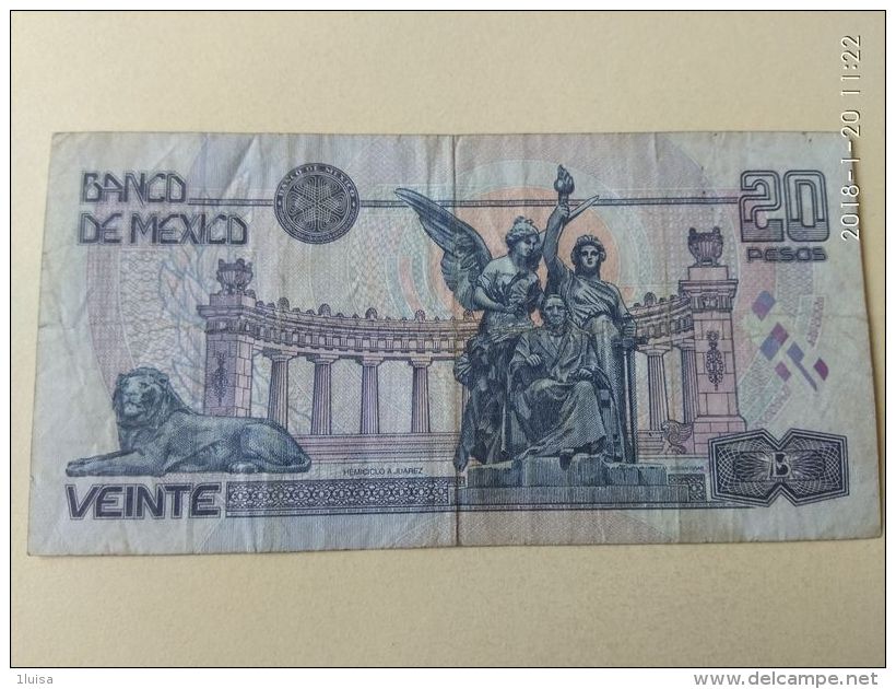 20 Pesos 1996 - México