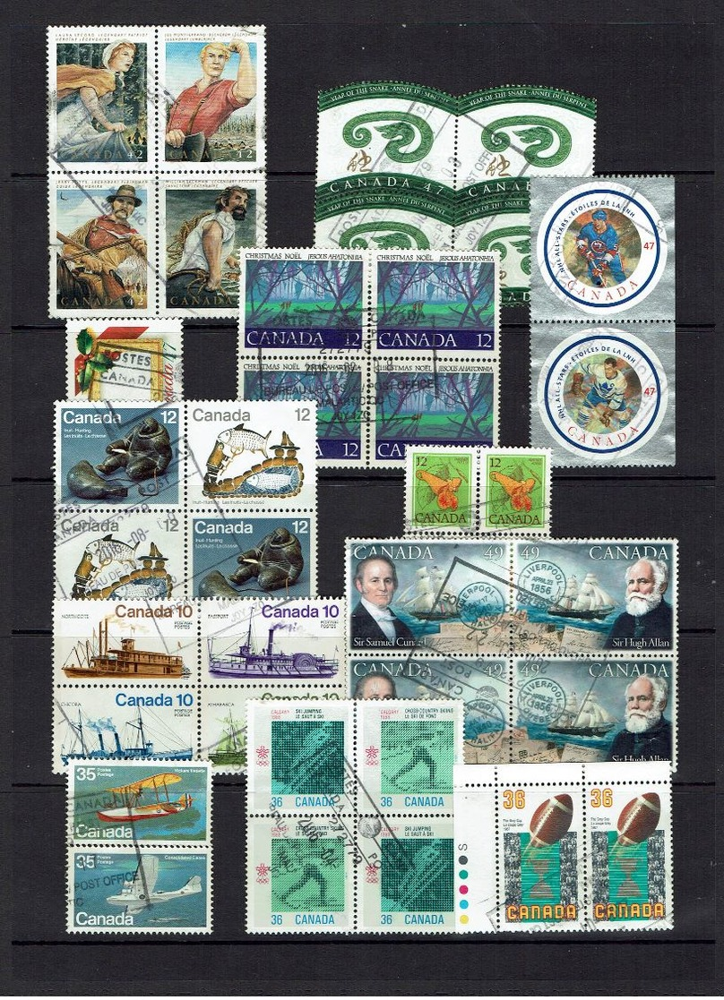 LIQUIDATION...Canada - Lots & Kiloware (mixtures) - Max. 999 Stamps