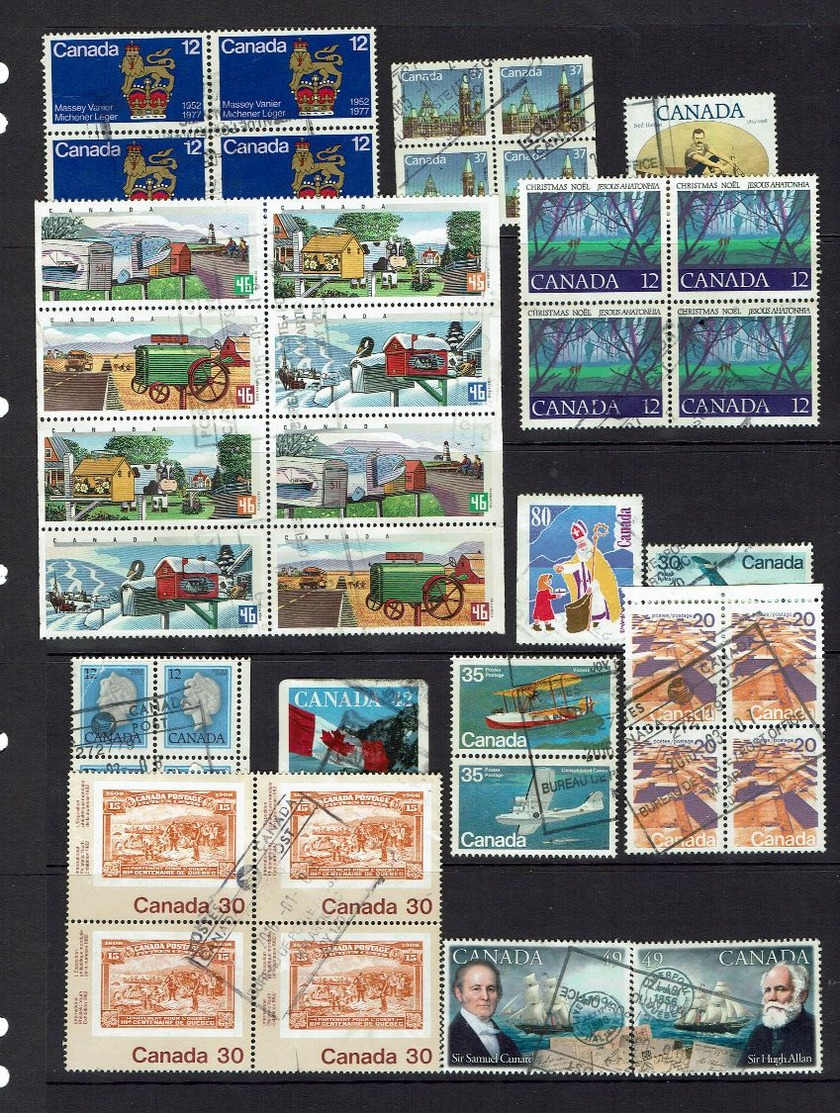 LIQUIDATION...Canada - Lots & Kiloware (mixtures) - Max. 999 Stamps