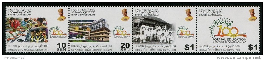 Brunei (2014) - Set -  /  Teacher - Children - Enfants - Education - Brunei (1984-...)