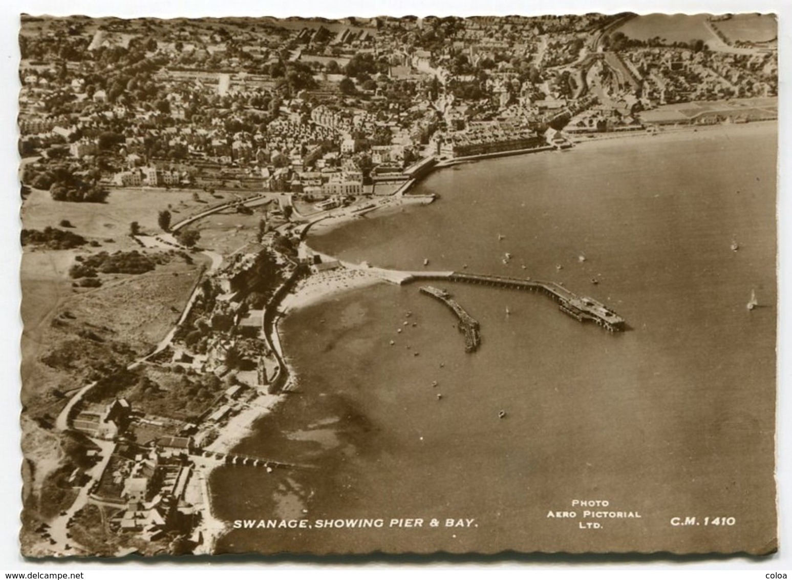 SWANAGEShowing Pier And Bay - Swanage