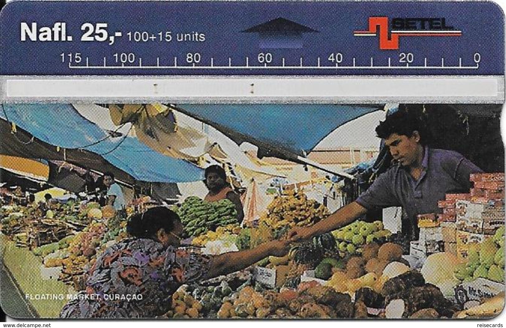 Netherlands Antilles: Curaçao Setel - 709C Floating Market - Antillen (Nederlands)