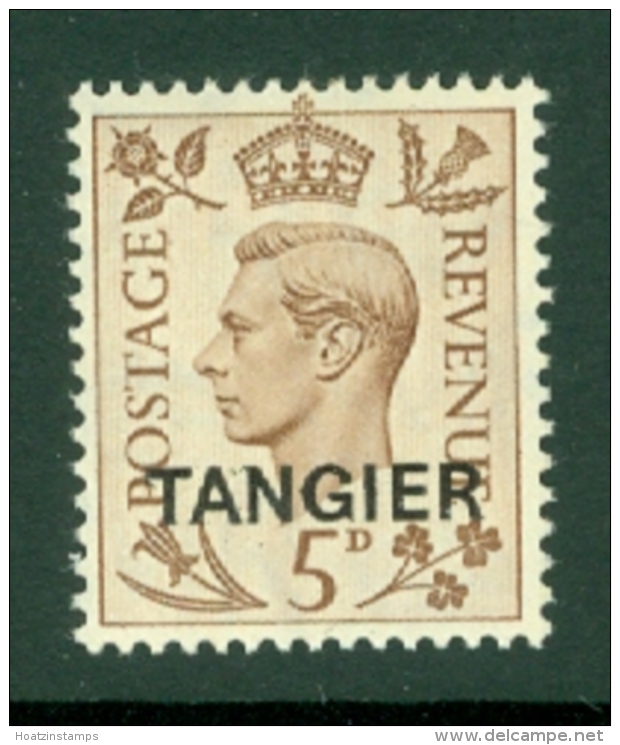 Morocco Agencies - Tangier: 1949   KGVI 'Tangier' OVPT  SG265    5d    MH - Morocco (1956-...)