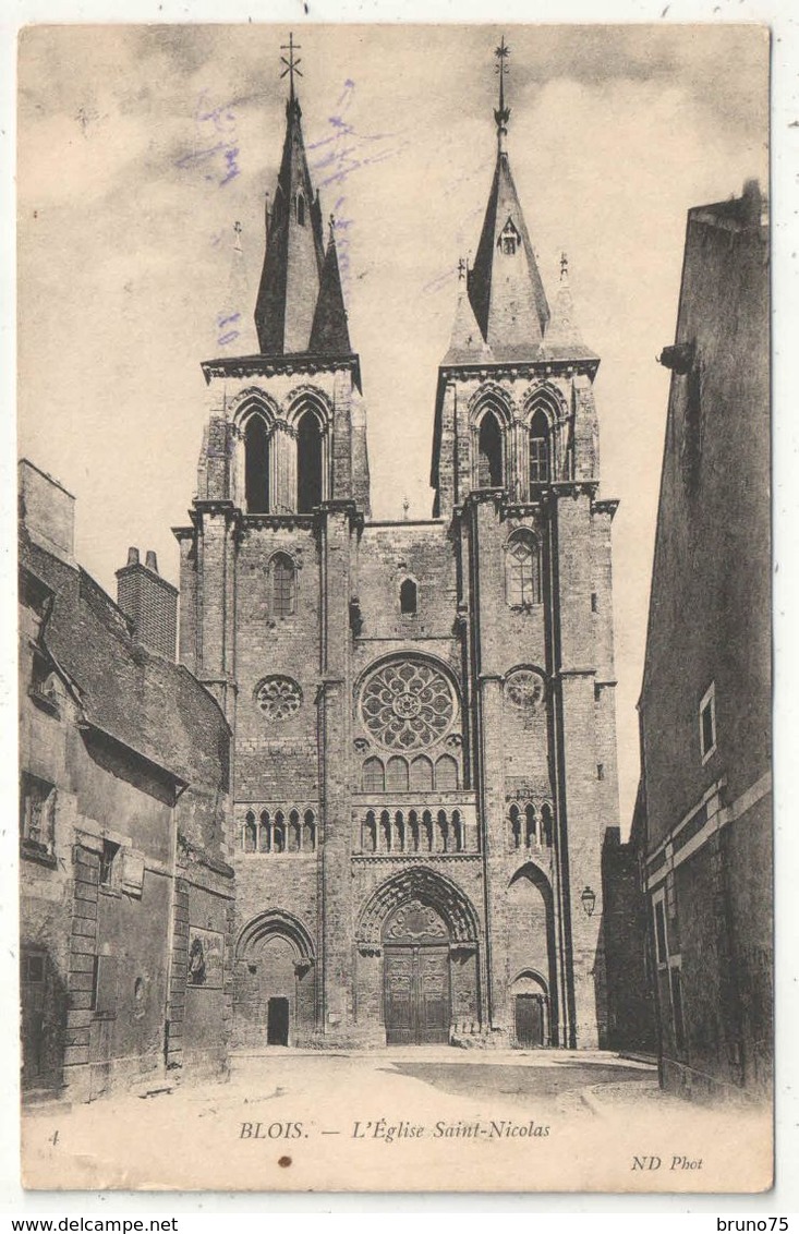 41 - BLOIS - L'Eglise Saint-Nicolas - ND 4 - Blois