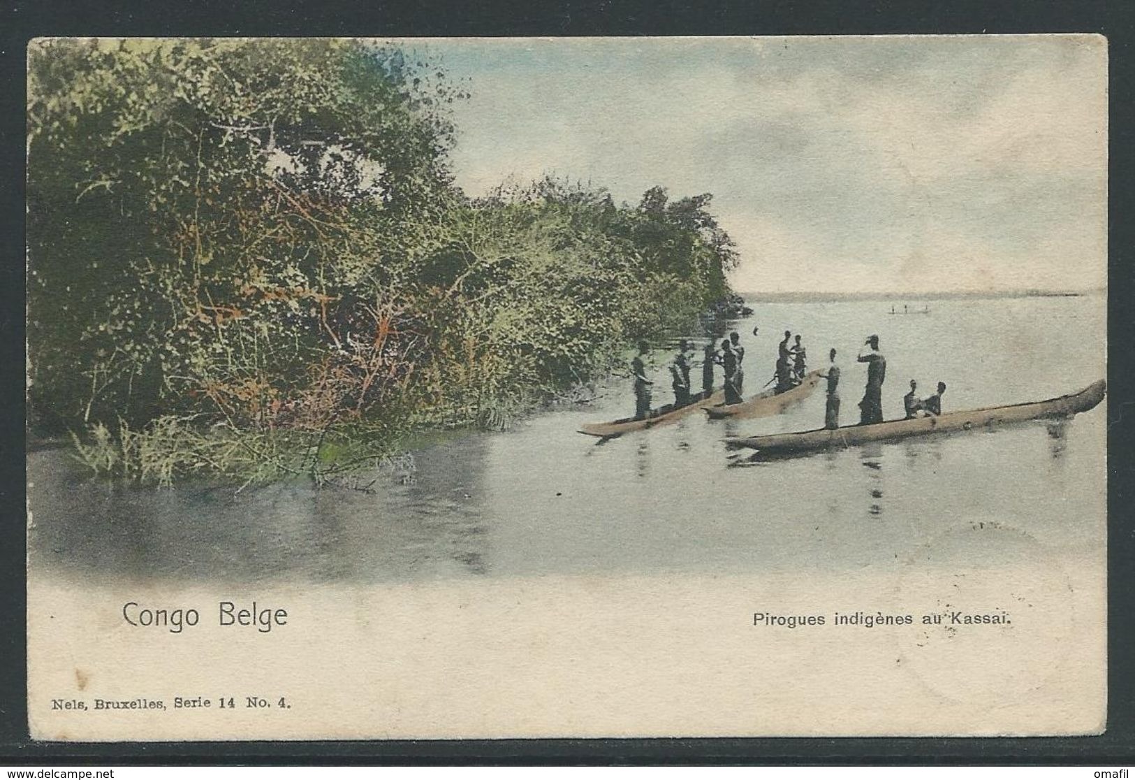 Belgisch Congo Postkaart Serie 14 Nr 4 - Autres & Non Classés