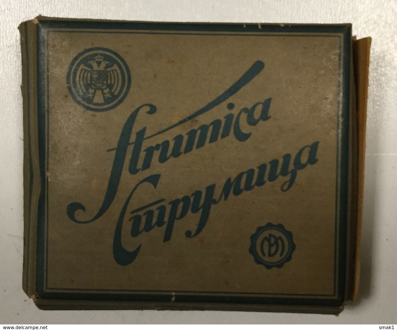 TOBACCO  BOX  STRUMICA    MONOPOL - Empty Tobacco Boxes