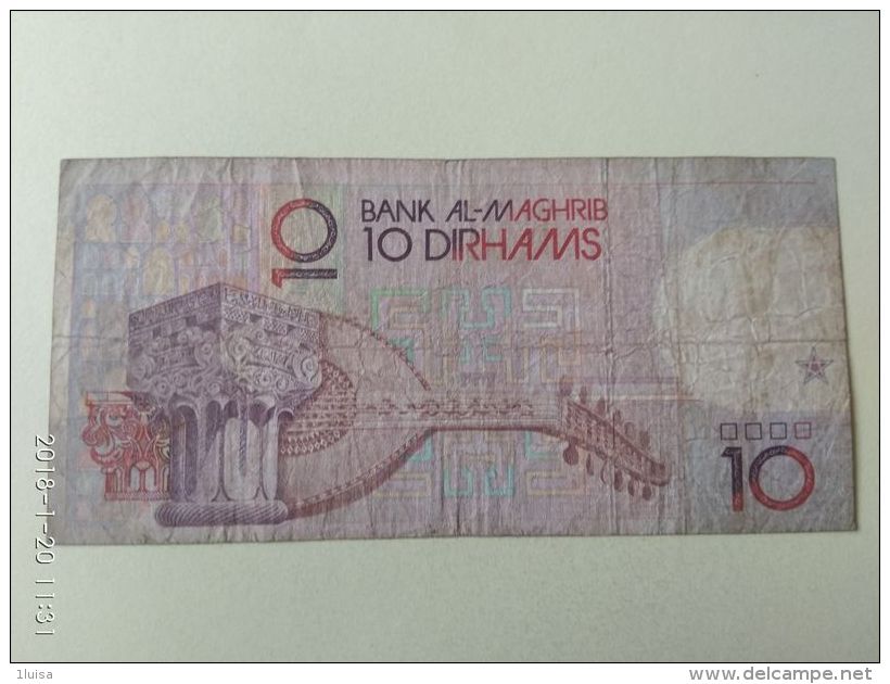 10 Dirhams 1987 - Marokko