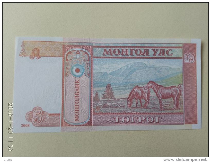 5 Tugriks 2008 - Mongolia