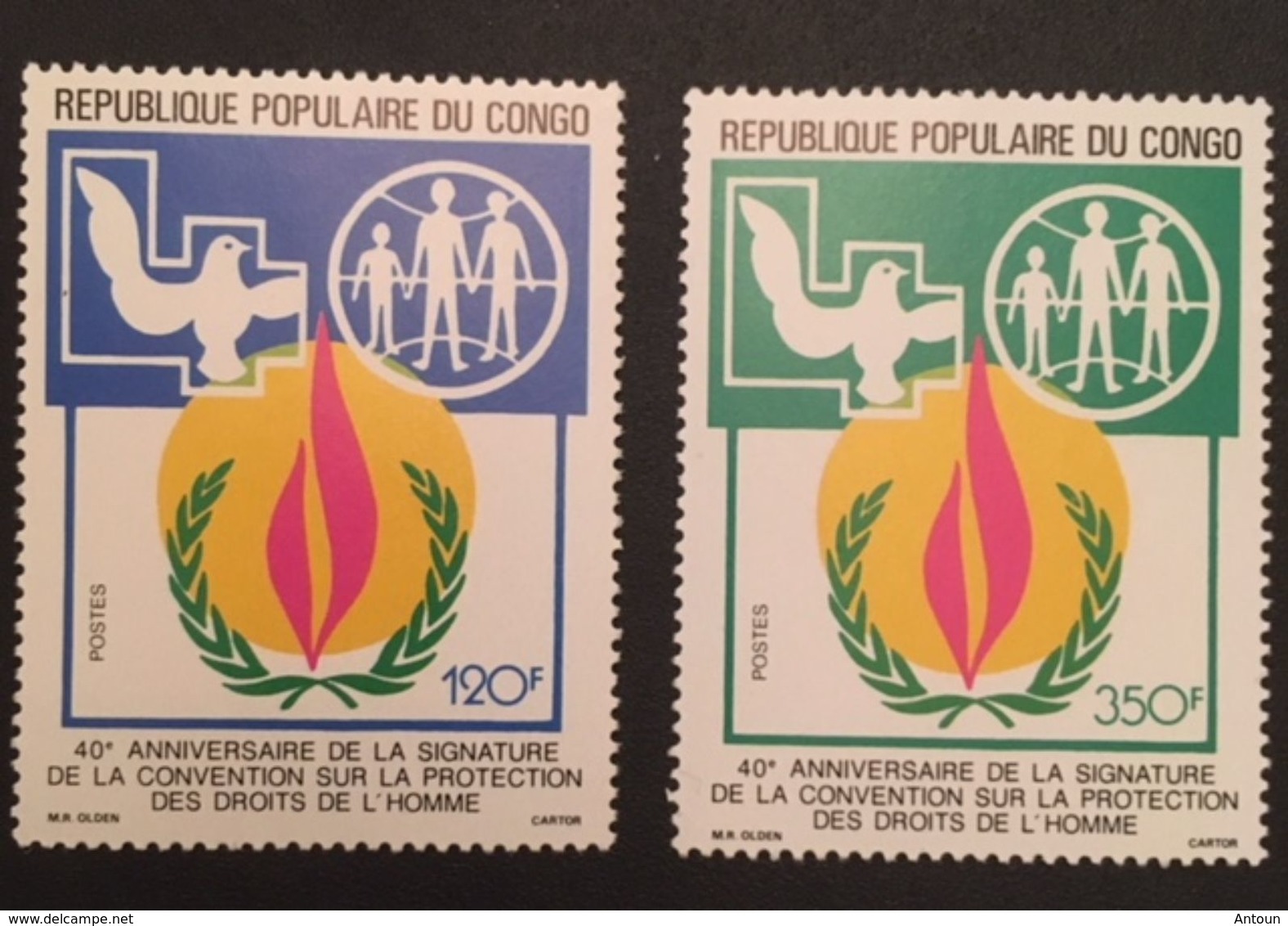 Congo -Brazzaville 1989 - Collections