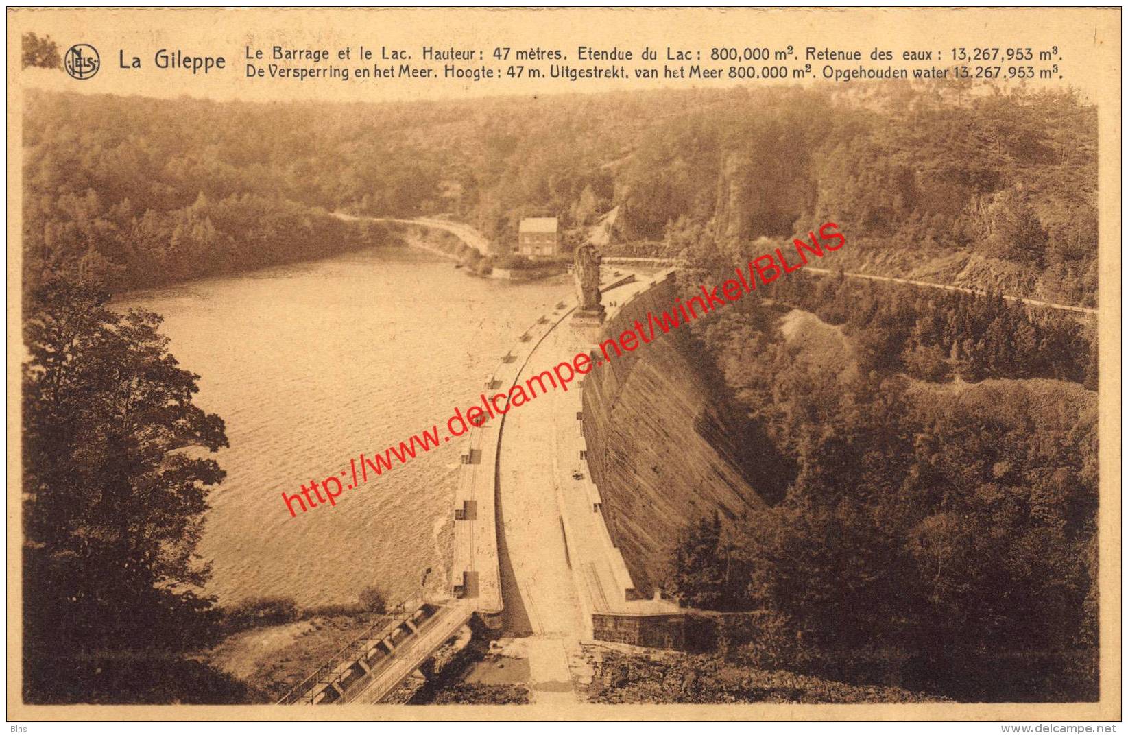 Le Barrage Et Le Lac - La Gileppe - Jalhay