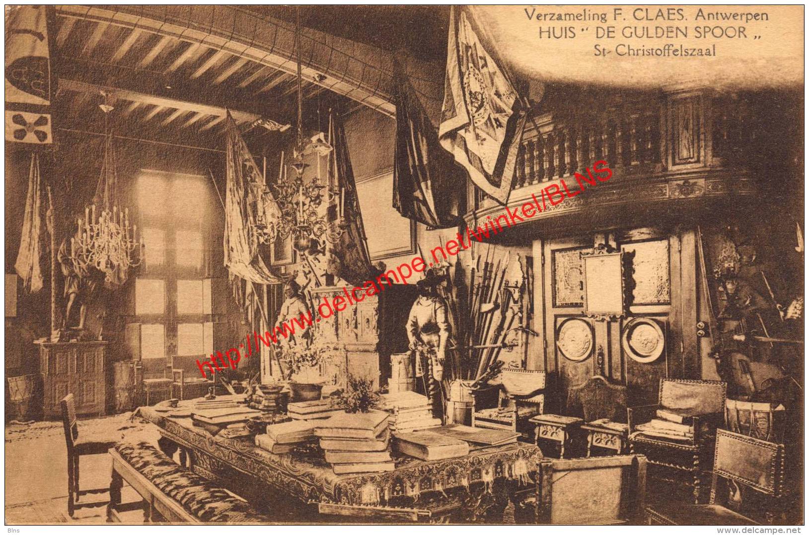 Huis De Gulden Spoor - St-Christoffelszaal - Antwerpen - Antwerpen