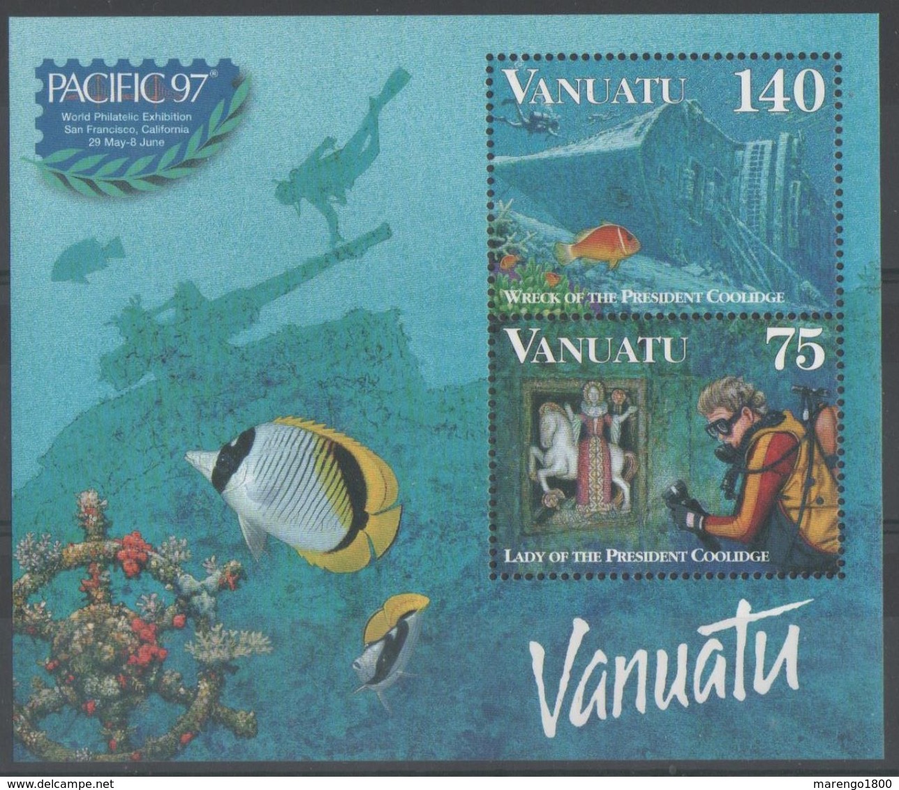 Vanuatu 1997 - Pacific 97 Bf        (g5130) - Vanuatu (1980-...)