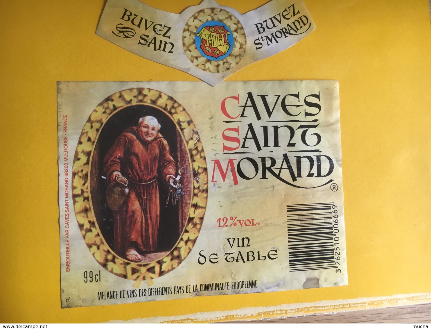 6518 -  Caves Saint Morand Communauté Europèenne 99 Cl - Rouges