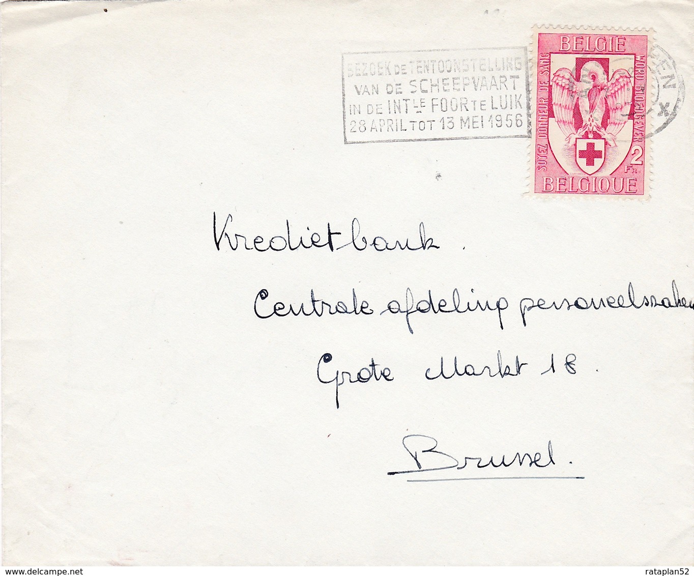 OBP 986. Rode Kruis. - Enveloppes-lettres