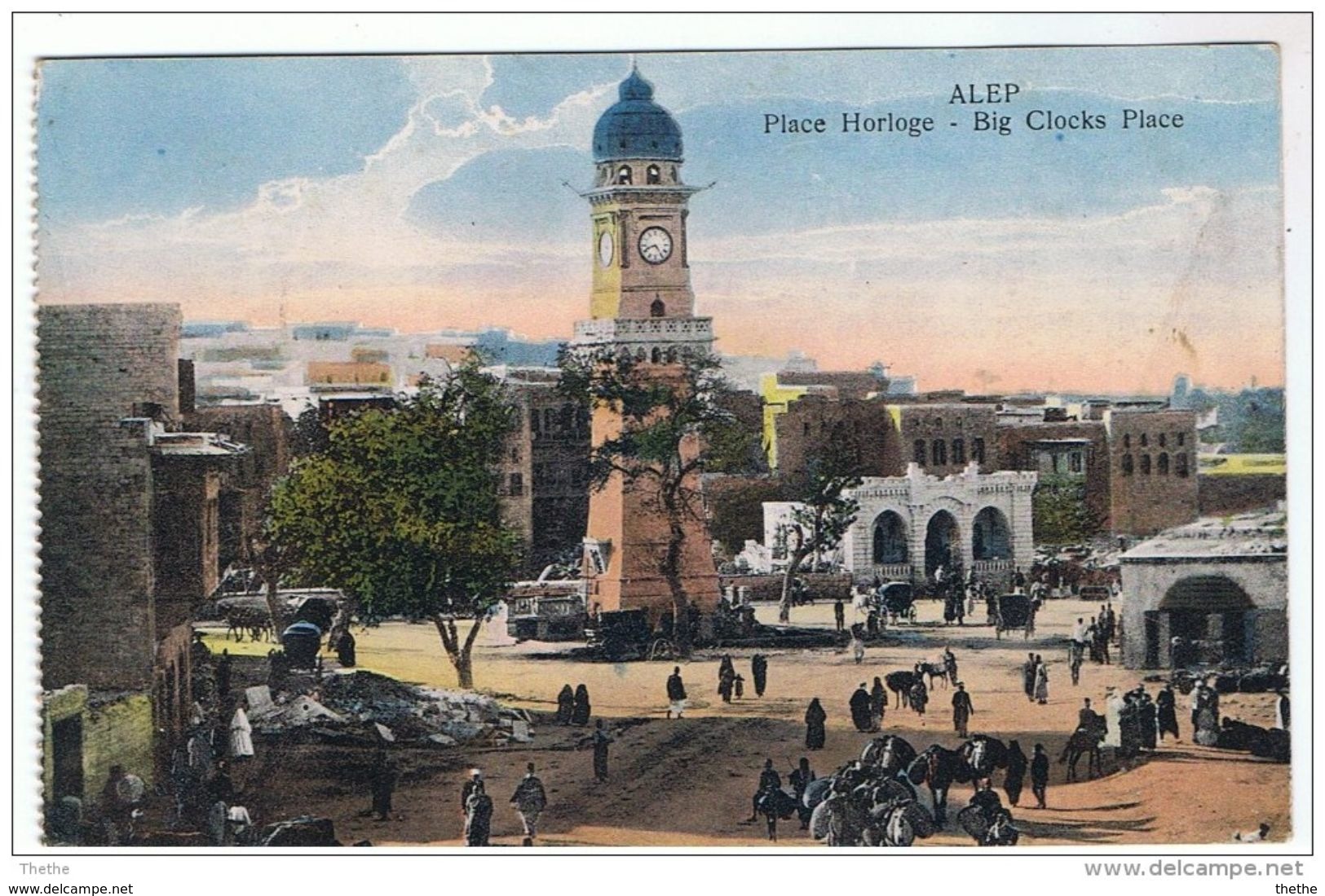 ALEP - Place  Horloge - Big Clocks Place - Syria