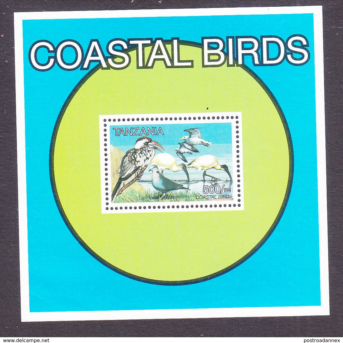 Tanzania, Scott #1645, Mint Never Hinged, Birds, Issued 1997 - Tansania (1964-...)