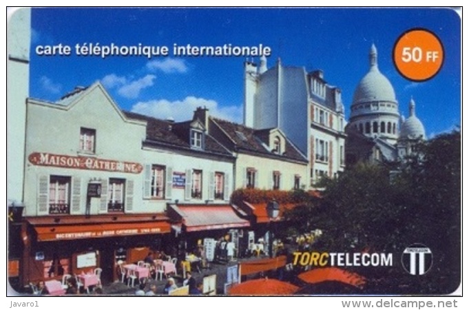 TORC : FR026 50FF TORC Maison Catherine Montmartre USED - Cellphone Cards (refills)