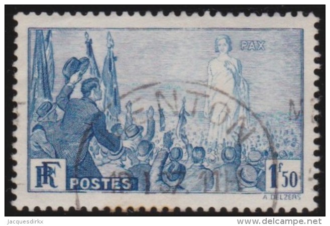 France    .    Yvert      .     328            .         O         .          Oblitéré - Used Stamps