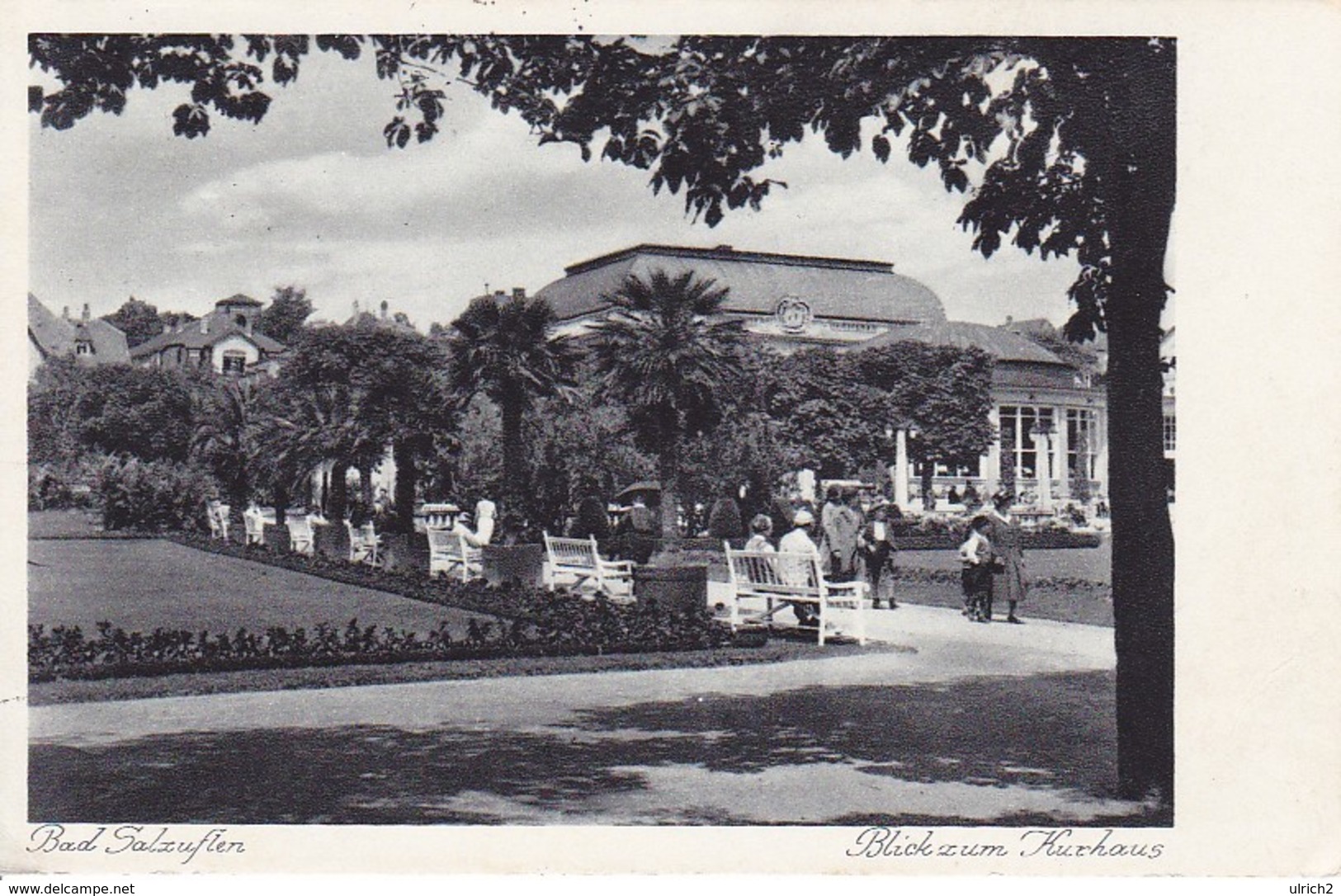 AK Bad Salzuflen - Blick Zum Kurhaus - 1935 (32664) - Bad Salzuflen