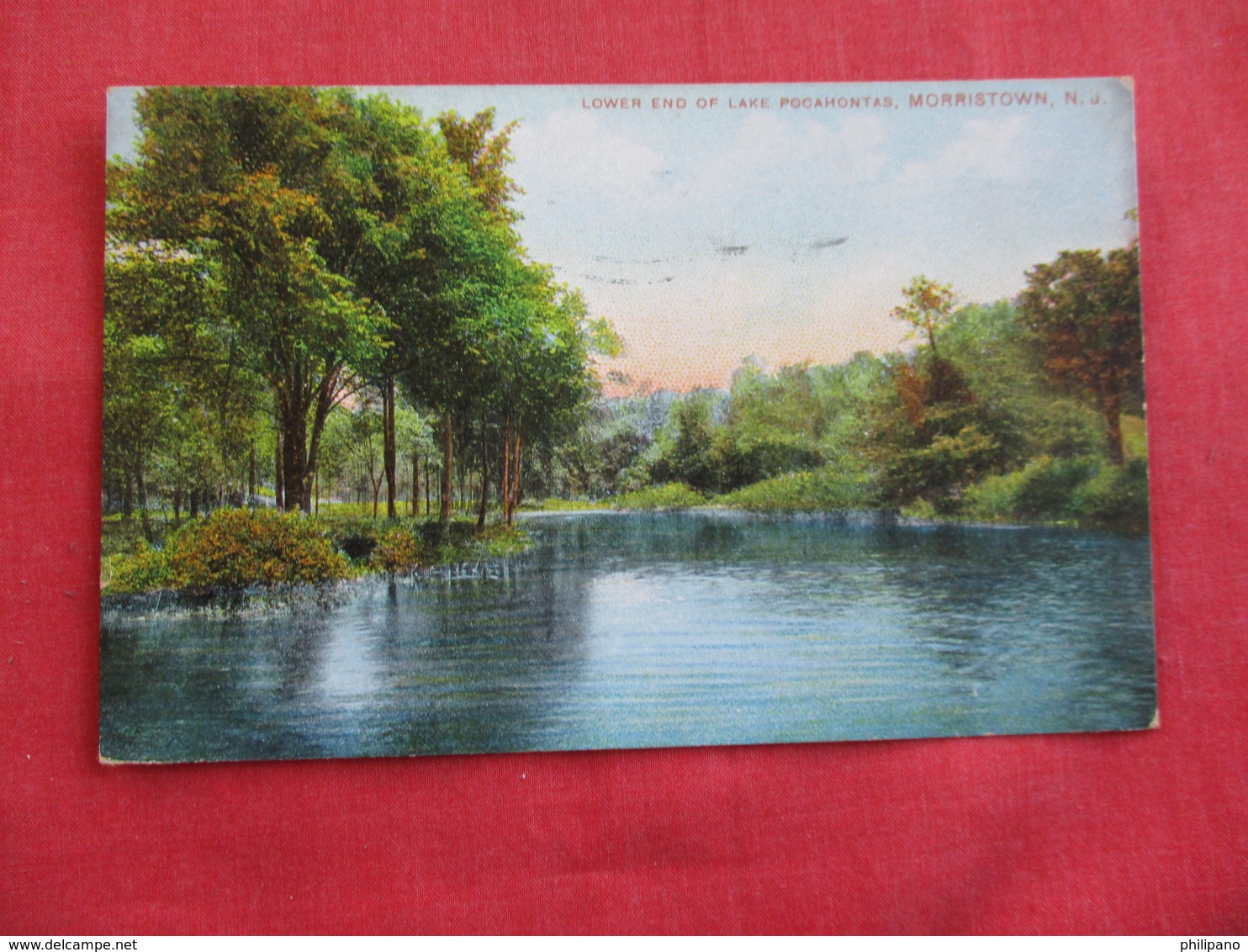Lower End Of Lake Pocahontas  Morristown   New Jersey >ref 2812 - Other & Unclassified
