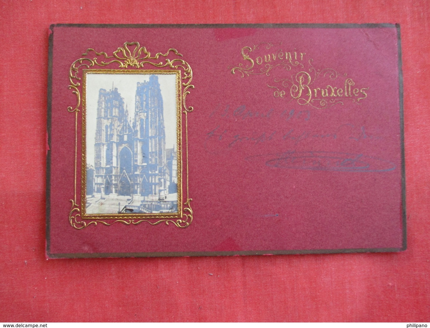 Fancy Card With Small Real Photo-- Belgium > Brussels >ref 2812 - Other & Unclassified