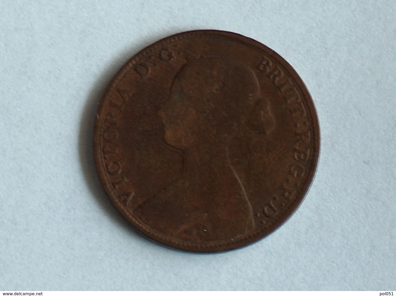 UK 1/2 PENNY 1861 HALF GRANDE BRETAGNE - C. 1/2 Penny