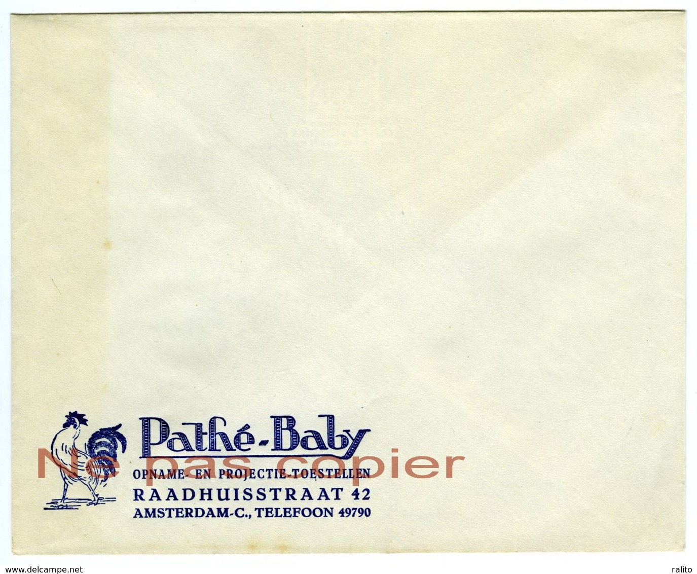 PATHE BABY CINEMA AMSTERDAM 6 documents